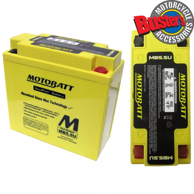 Kawasaki H2 Mach IV 750cc 1972 12N5.5-3B Motobatt Motorcycle Battery Upgrade