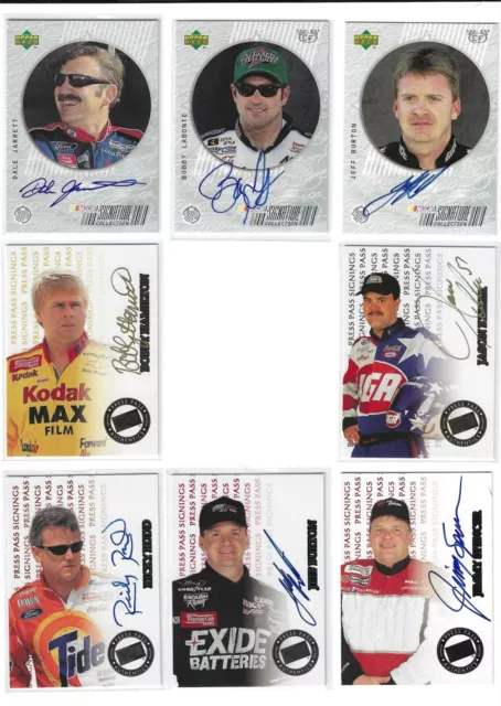 1999 Press Pass SIGNINGS GOLD Bobby Hamilton #020/100! SCARCE!--ONE CARD ONLY!