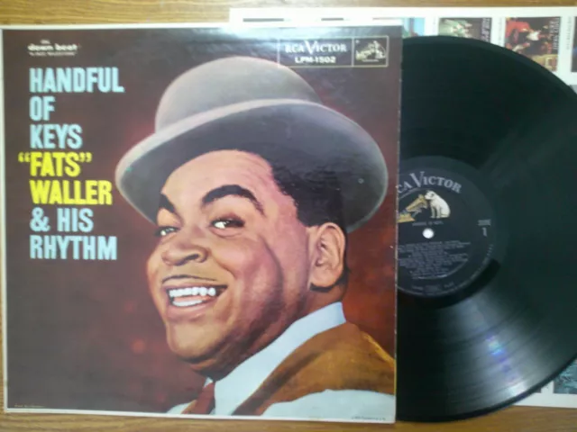 Rca Victor LP Record Lpm 1502 / Fats Waller / Handful Of Keys / Ex Jazz