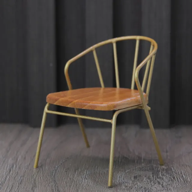 Chair Cakes Toppers Miniature Dining Table Dollhouse Furniture Wooden