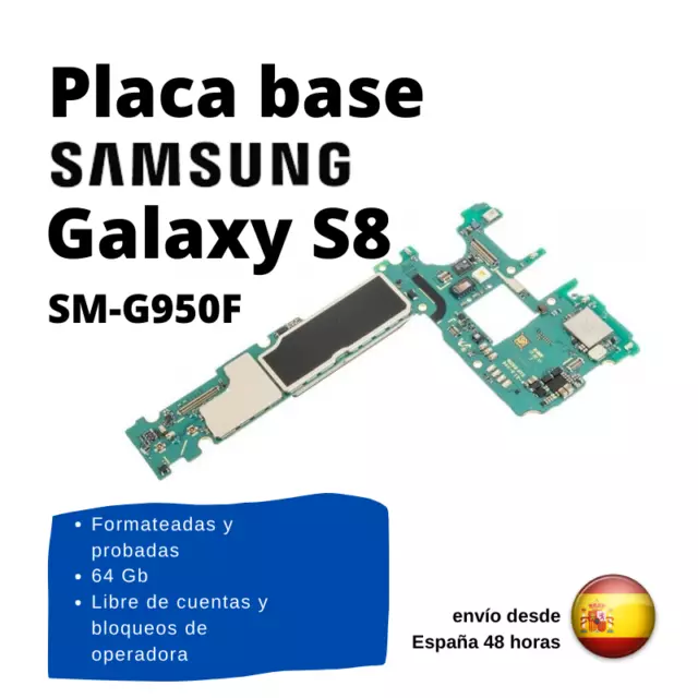 Placa base Samsung Galaxy S8 SM-G950F 64Gb