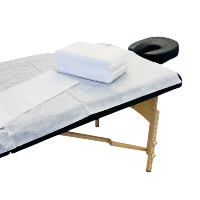 Einweg Bettlaken 80x180cm Vliesstoff Auflage Für Massageliegen Behandlungsliegen