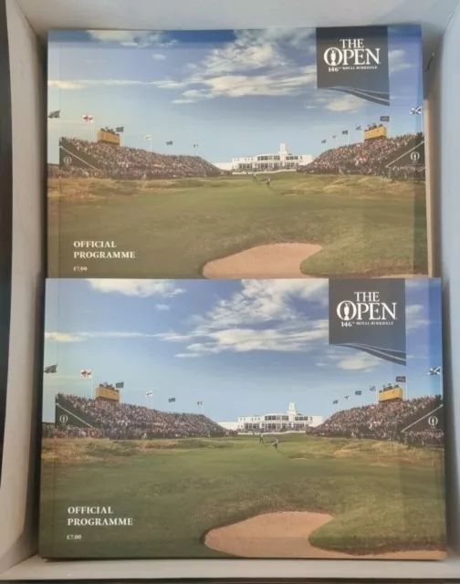 The Open 146th Royal Birkdale Official Programme New 