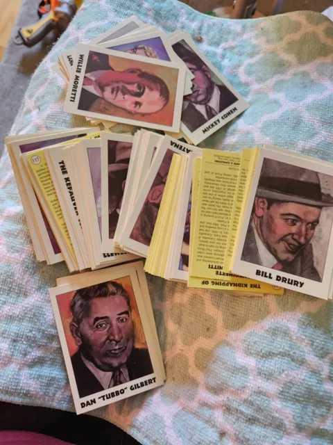 True Crime Trading Cards G Men And Gangsters