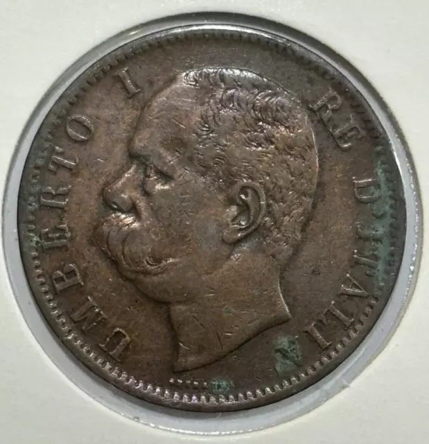 1894 Italy 10 Centesimi - Umberto I Coin