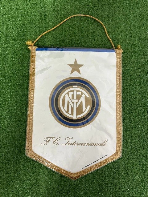 Fanion Pennant Lazio Inter Match Worn ? - Banderin Indossata No Maglia - Occasion Collection Football