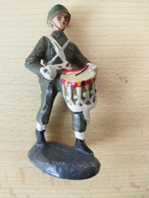 DURSO 75MM BELGISCHER Soldat 1945 Massefigur passt zu Lineol und ...