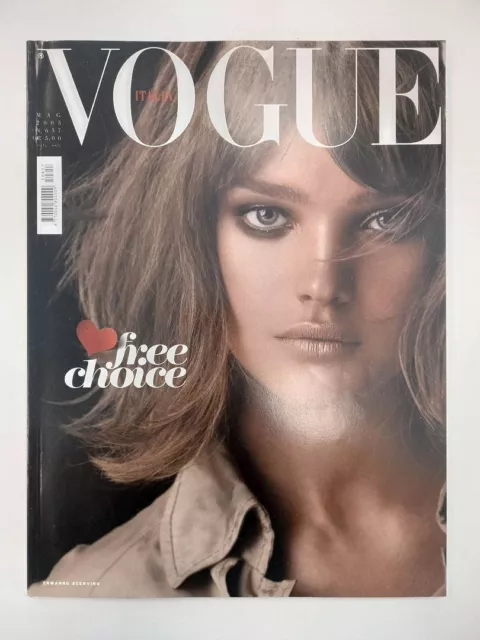 Vogue Italia 657 2005 mag Natalia Vodianova Lily Cole Chloe Sevigny Natasha Poly