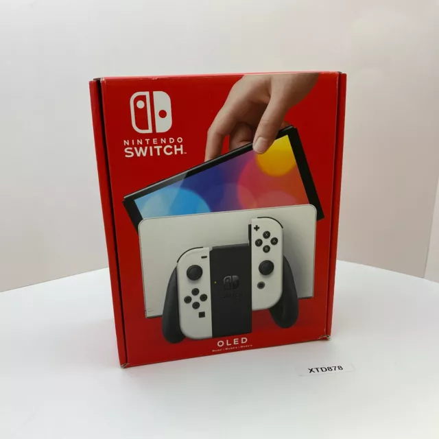 Newest Nintendo Switch (OLED Model) White Joy Con 64GB Console