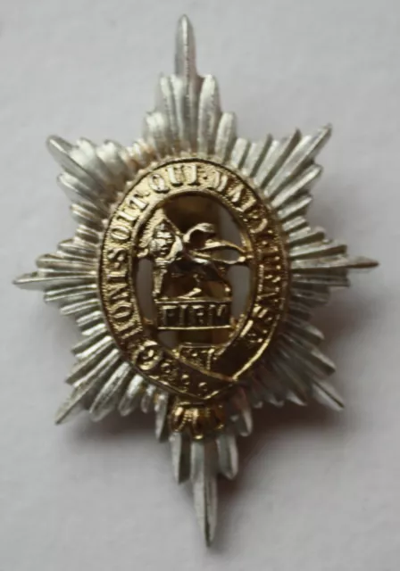 British Army, Worcestershire Regiment Officer's Cap Badge. Birmingham Mint. (O64