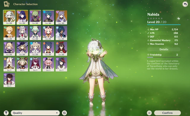 Genshin Impact Account AR 21 | Raiden + Nahida | NA Server ! STARTER ACCOUNT
