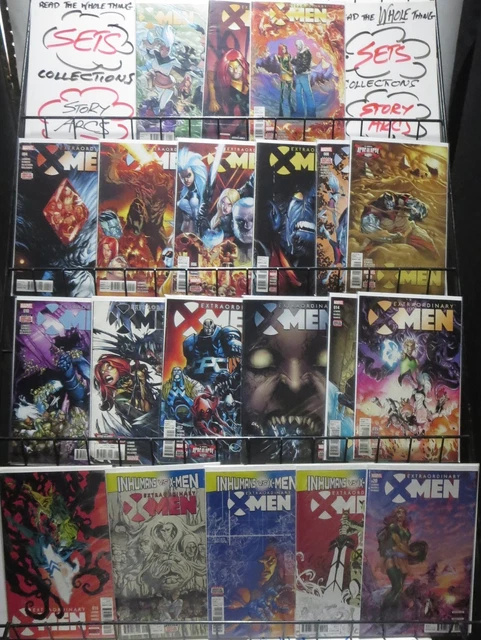 Extraordinary X-Men (2015 Marvel) #1-20 F-Vf/+ Complete! Lemire! Humberto Ramos!