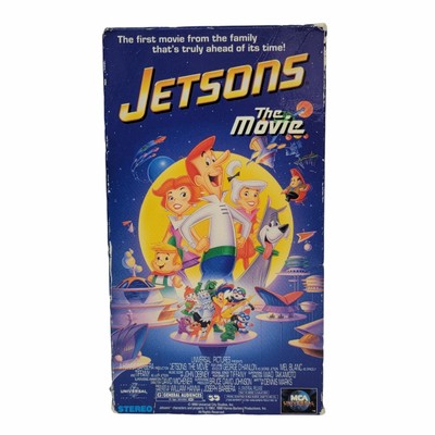 JETSONS THE MOVIE VHS Vintage 1990 Animated Cartoon Kids Movie