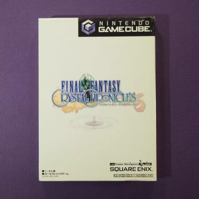 Final Fantasy Crystal Chronicles (Nintendo Gamecube GCN, 2003) Japan Import