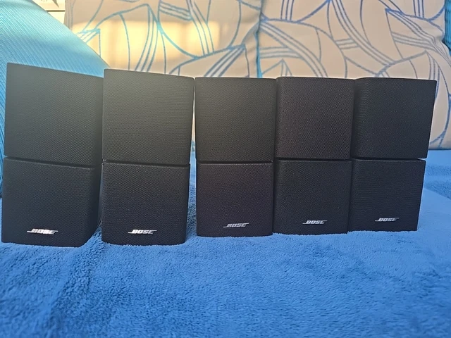 5 Enceintes Bose Dual Cube – Acoustimas/lifestyle Série IL, Filaires, Occasion