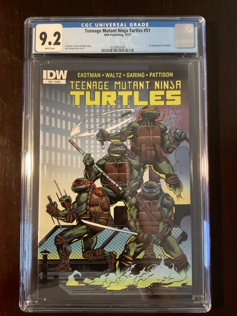 Teenage Mutant Ninja Turtles #51 CGC 9.2 2015 1st Jennika TMNT IDW 1st Printing
