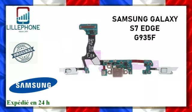 CONNECTEUR DE CHARGE OEM POUR Samsung Galaxy S7 EDGE G935F ORIGINAL - NEUF - FR