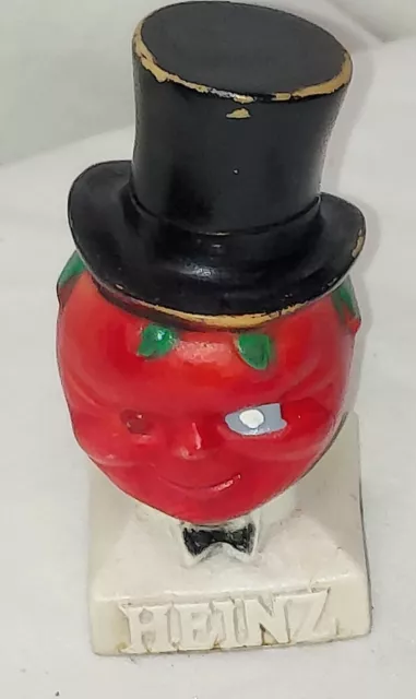 Vintage Heinz Mr. Aristocrat Tomato Man Advertising For Recipe Box Catsup Food