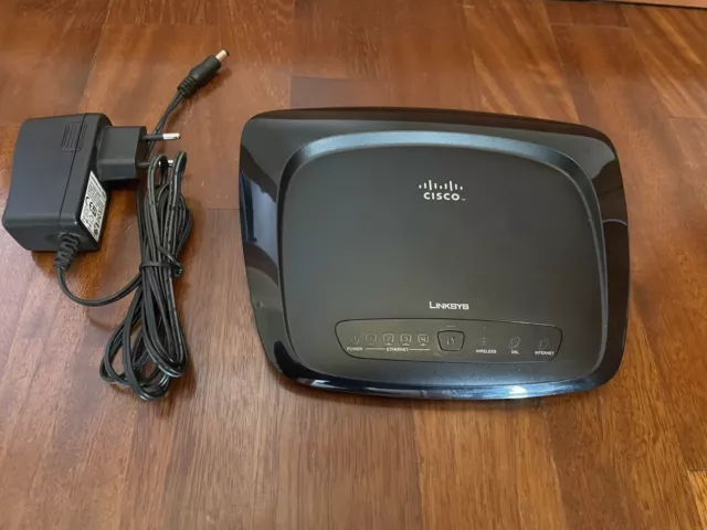 Modem Router Linksys cisco Wireless-G ADSL2+ Gateway WAG54G2