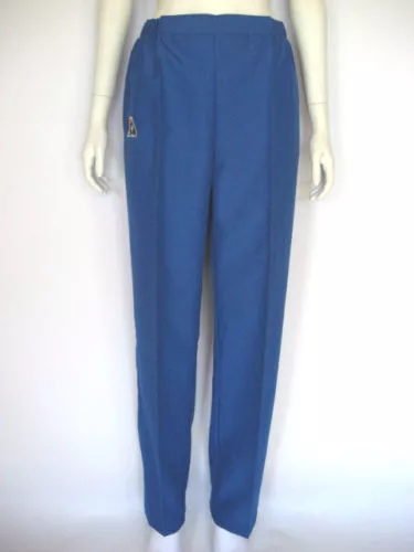 New! Domino Ladies Light Royal Pants. Only $58