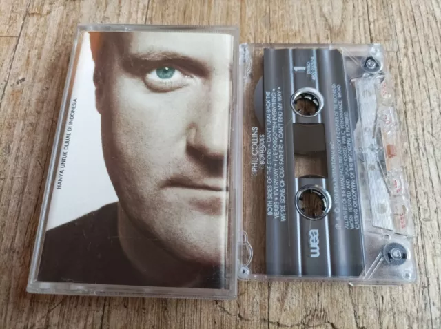 Phil Collins Both Side Of The Story Cassette Audio Tape K7 Indonesia Press