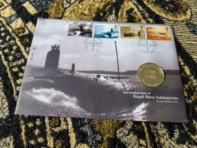 Great Britain First Day Cover - 100th Anniversary Royal Navy Submarines - Q43