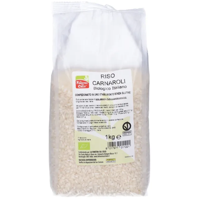 Riso Carnaroli Bianco Bio 1 Kg