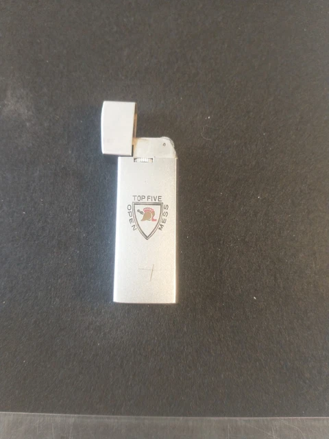 Vintage Korea Vulcan Avant Military Cigarette Lighter Kunsan Korea rare collect
