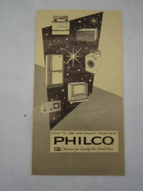 Philco 1961 How to Use and Enjoy Your New High Fidelity Stereophonic Radio