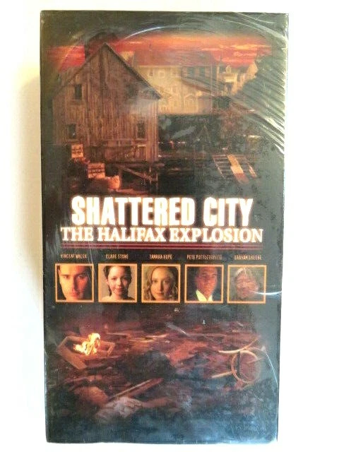 VINTAGE-RARE-2 TAPE-SHATTERED CITY: The Halifax Explosion-Vhs-New $48. ...