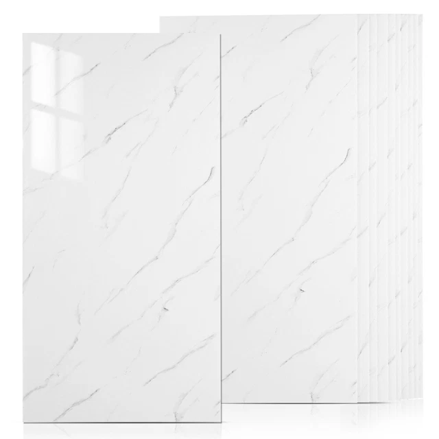 10 pezzi carta da parati autoadesiva carta da parati anti-olio-backsplash adesivi per
