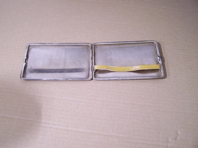 PORTE CIGARETTES EN argent massif,poids 190g EUR 95,00 - PicClick FR
