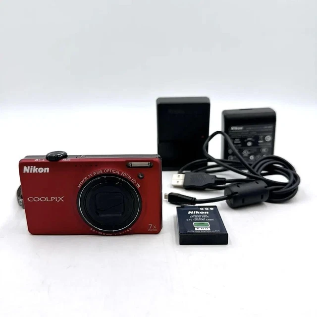 デジタルカメラ Nikon COOLPIX S6000 Red #2547190 Amazon.com : Nikon Coolpix S6000 14.2 MP Digital Camera with