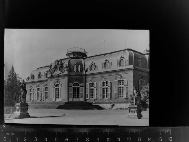 30028283 - 4000 Benrath Schloss Duesseldorf Stadtkreis GLASNEGATIV