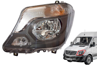 MERCEDES Sprinter Proiettore Luce Anteriore Destro Fuorigioco Anteriore Completa 2014-2018 