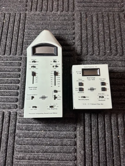 Bruel & Kjaer Type 2230 Precision Integrating Sound Level Meter & 1625 Octave