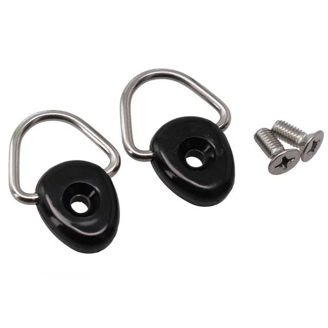 D-Ring Buckle Kayak Buckle Rust-resistant Set With Screws Backrest Hook