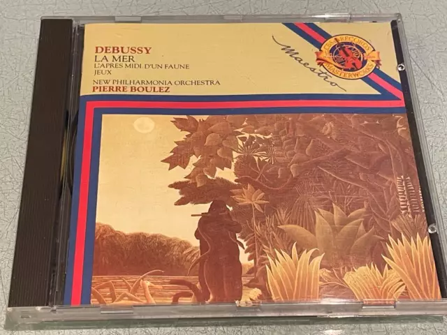Claude Debussy - La Mer - CD-Album - Neues Philharmonieorchester - Pierre Boulez