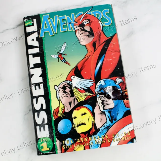 RARE Marvel Comics Essential THE AVENGERS Vol 1 BY STAN LEE TPB 2001 NEW *read*