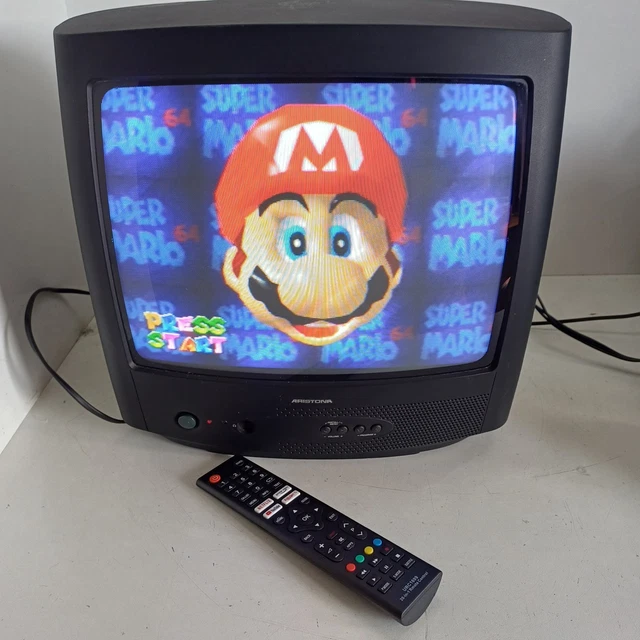 Mini Télé/Radio N&B vintage 90'sqz