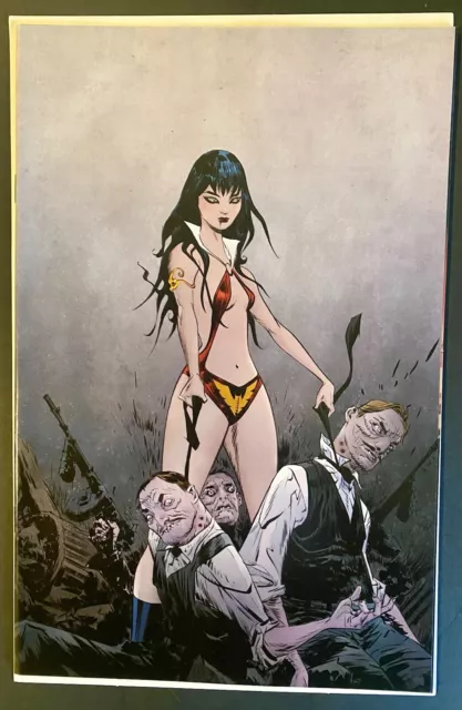 VAMPIRELLA VS THE SUPERPOWERS #1 Jae Lee 1:10 Incentive Ratio Virgin Variant