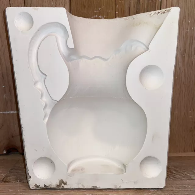 Weaver 91 Ceramic Slip Mold 8.75" Ornate Handled Pitcher