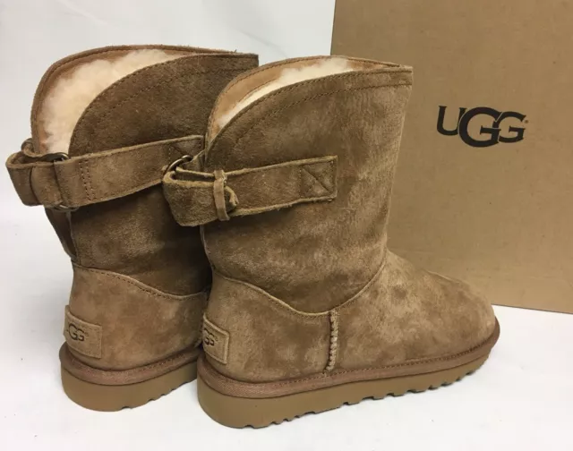 UGG Australia Remora Boots Short 1012029 Chestnut Sheepskin Shearling sizes