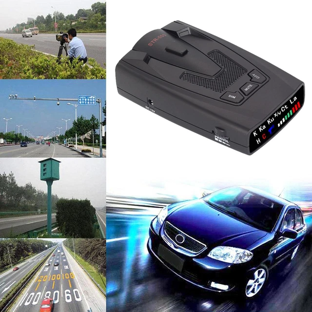 Telecamera GPS polizia auto 16 banda 360 gradi velocità radar avviso vocale T2Z4
