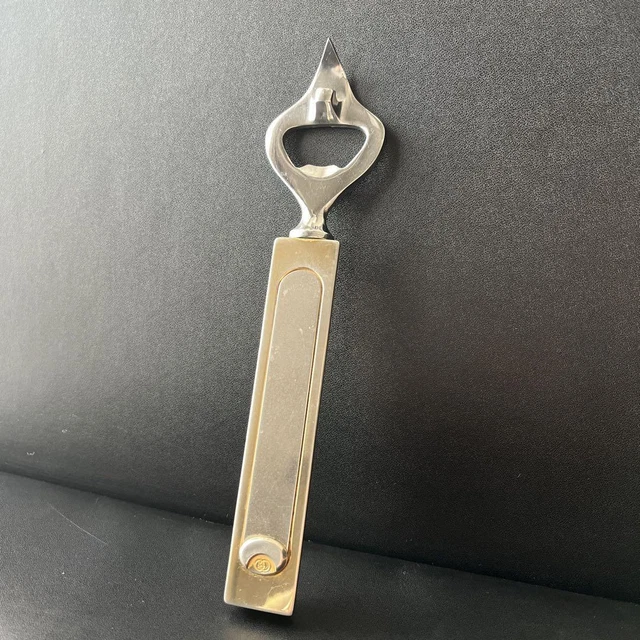 GUCCI BOTTLE OPENER GG Logo Interlocking G Length 18cm made in