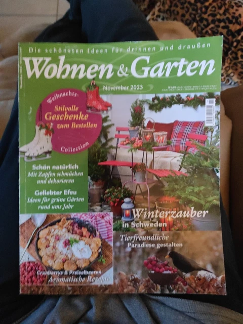 WOHNEN & GARTEN November 2023 Ideen für drinnen und draußen EUR 2,38