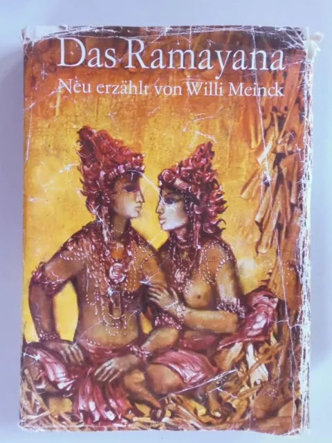 Das Ramayana neu erzählt von Willi Meinck Klassiker DDR 1976 Neues Leben rar