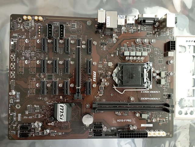 MSI H310-F PRO Intel LGA 1151 Motherboard DDR4 Coffee Lake £49.99 ...