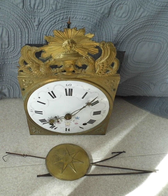 Mouvement D'horloge Comtoise Kieninger 6/71 – Laiton – 4+1 Marteaux