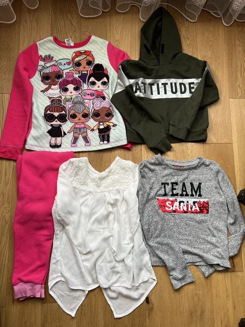 LOL Surprise / Attitude / Top & Jumper Bundle set x5 - Size 8-9 Years